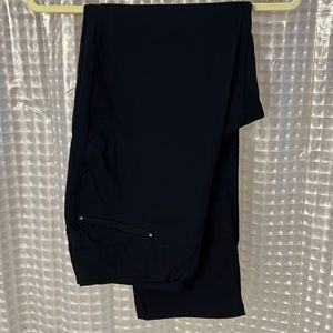 Pull-on pants with bling